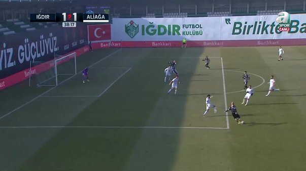 GOL | Iğdır FK 1-1 Aliağa FK