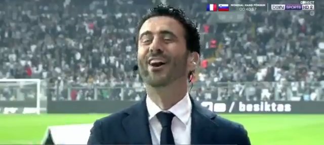 Pascal Nouma’dan canlı yayında çirkin hareket