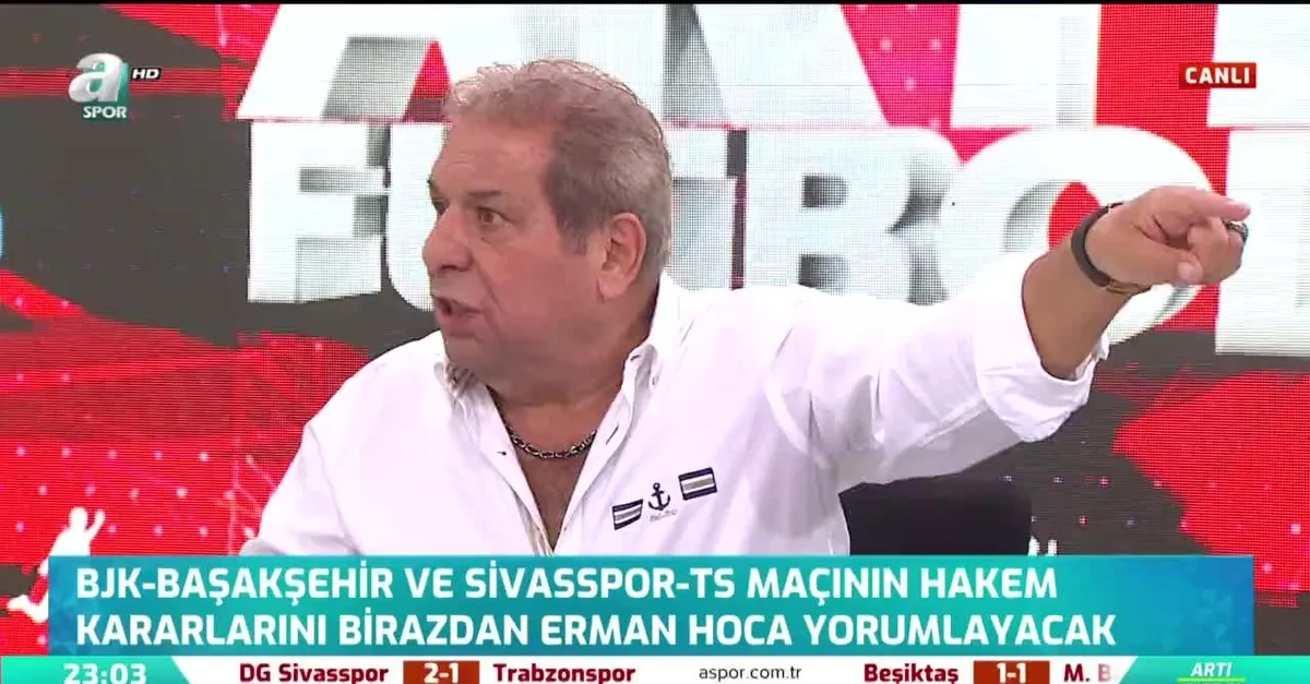 Erman Toroğlu'ndan flaş hakem tepkisi!
