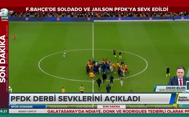 PFDK derbi sevklerini açıkladı