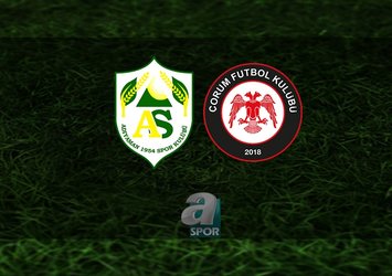 Adıyaman FK - Çorum FK maçı CANLI İZLE