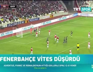Fenerbahçe vites düşürdü