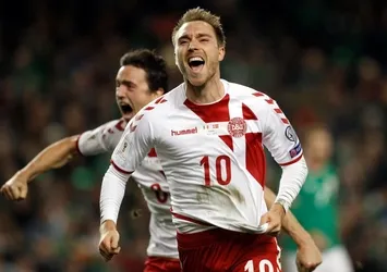 Eriksen, ülkesini tek başına sırtladı