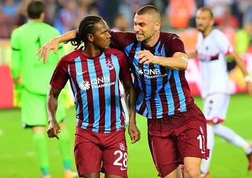 Trabzonspor’da çift forvetli sistem tuttu