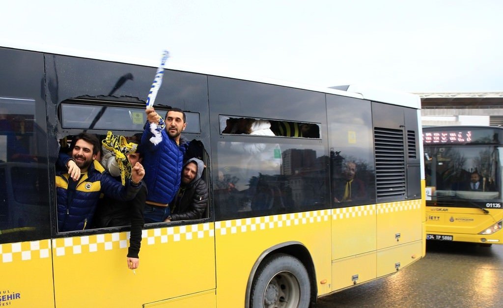 Fenerbahçe taraftarı Vodafone Arena’da