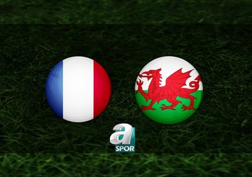 Fransa - Galler maçı saat kaçta?