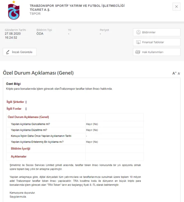 Trabzonspor'dan sponsorluk anlaşması! Anlaşma 5 yıllık - 1