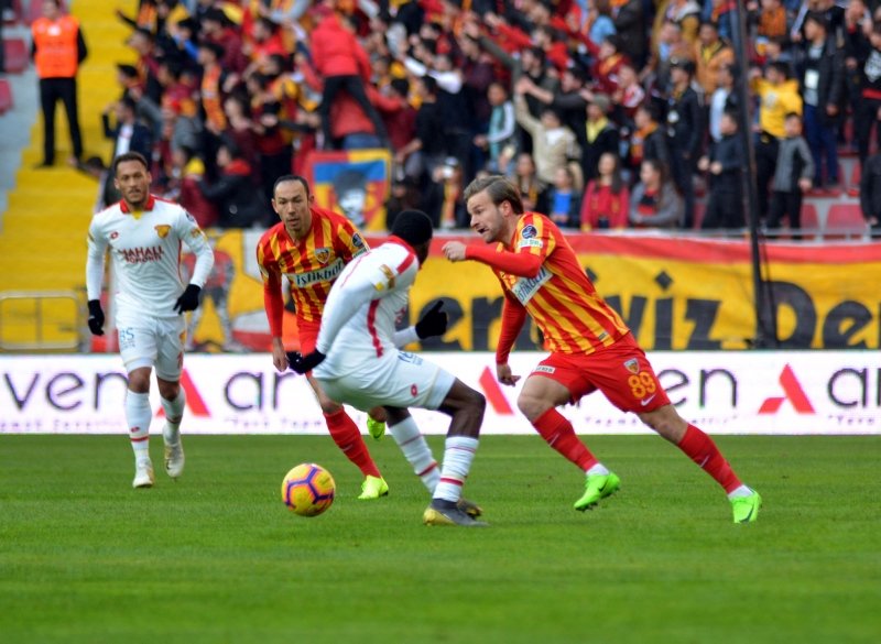 Kayserispor - Göztepe maçından kareler