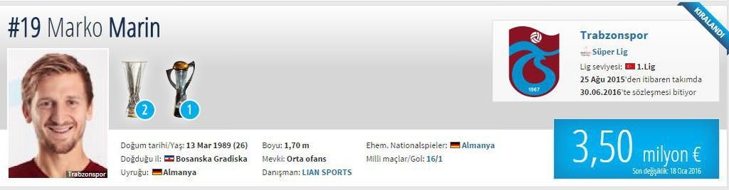 Piyasa değeri düşen oyuncular