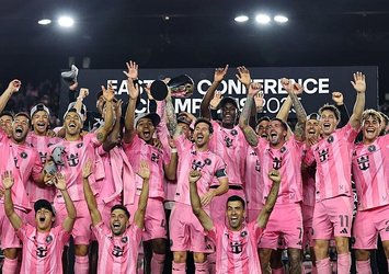 Messi'li Inter Miami, MLS Doğu Konferansı şampiyonu!