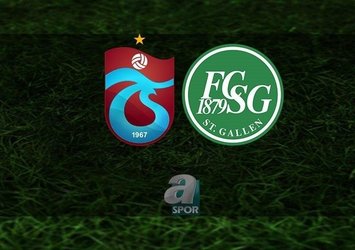 Trabzonspor - St. Gallen | CANLI İZLE