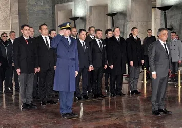 Anıtkabir’i ziyaret