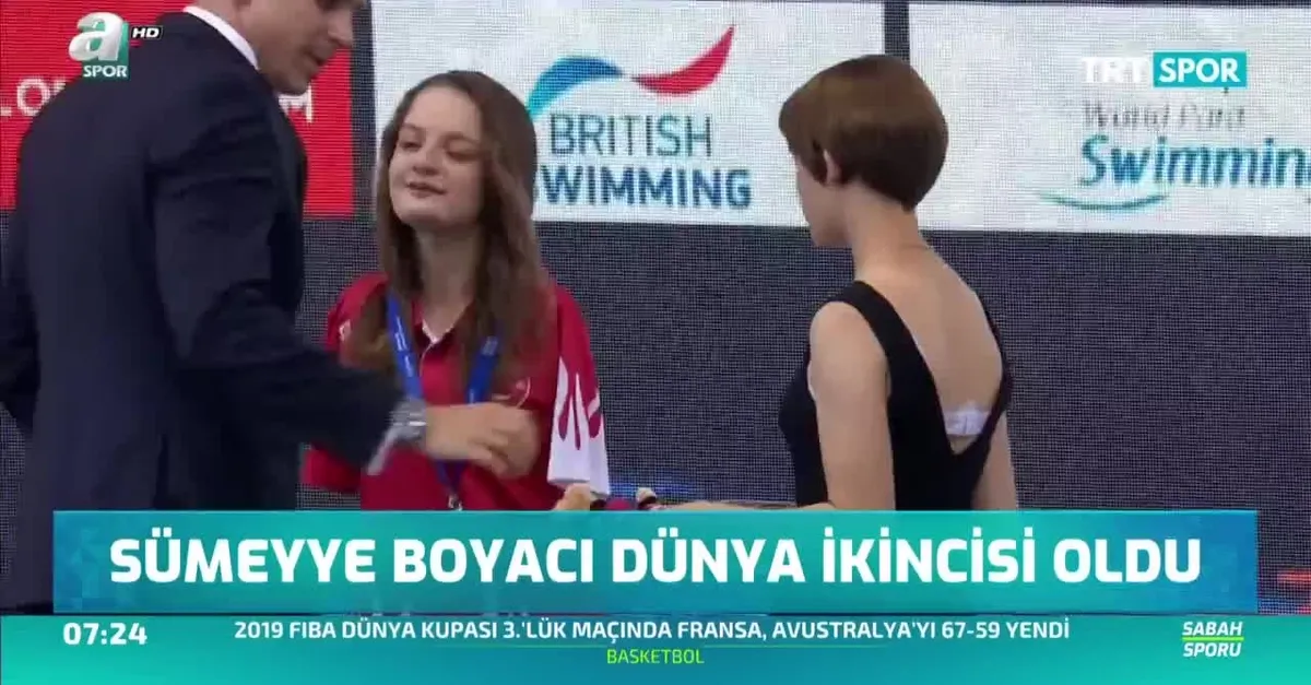 Sümeyye Boyacı dünya ikincisi oldu