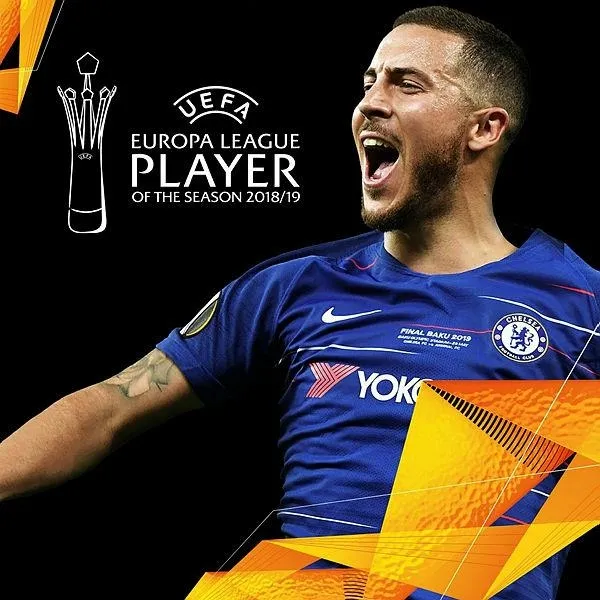 UEFA Avrupa Ligi'nde yılın futbolcusu Eden Hazard - 1