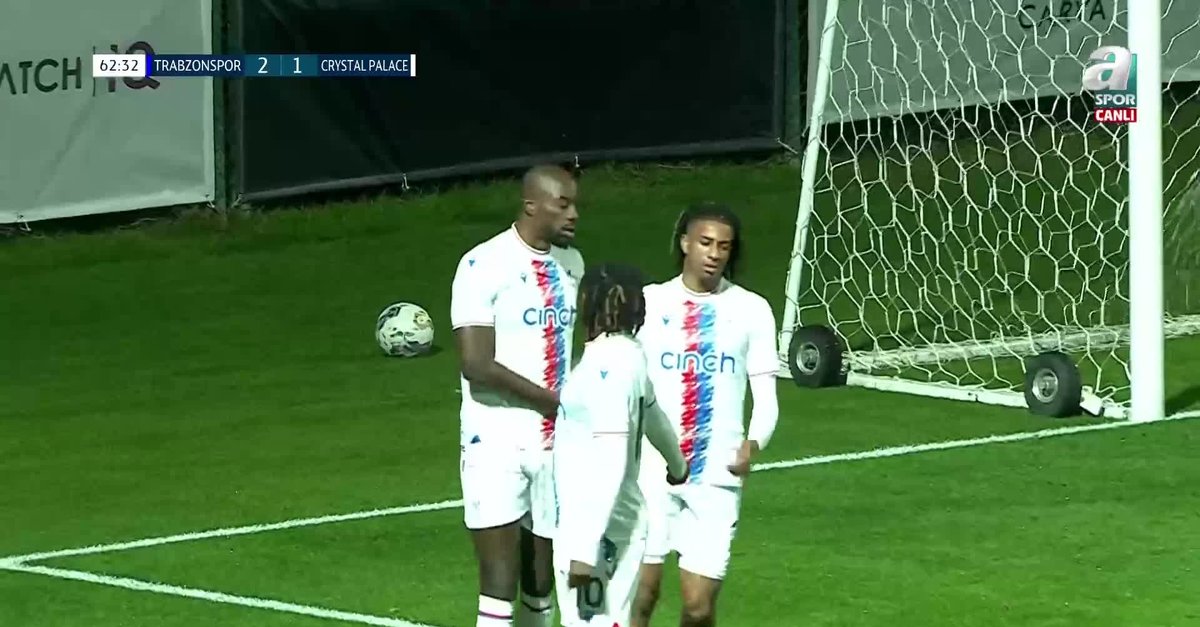 GOL | Trabzonspor 2-2 Crystal Palace