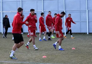 Sivasspor'da Fenerbahçe maçı hazırlıkları