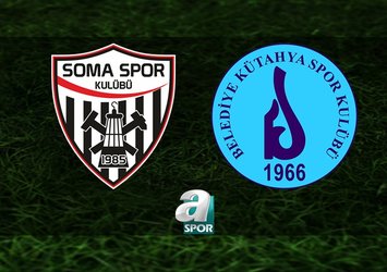 Somaspor - Belediye Kütahyaspor maçı yayın bilgisi!