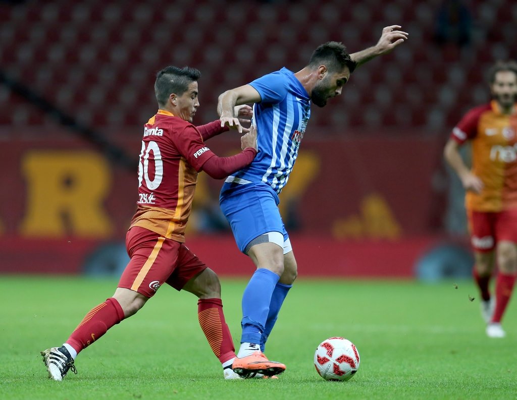 Galatasaray-Dersimspor karşılaşmasından kareler