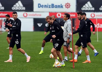 Beşiktaş'ta Genk hazırlıkları devam etti