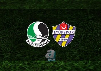 Sakaryaspor Eyüpspor maçı saat kaçta?