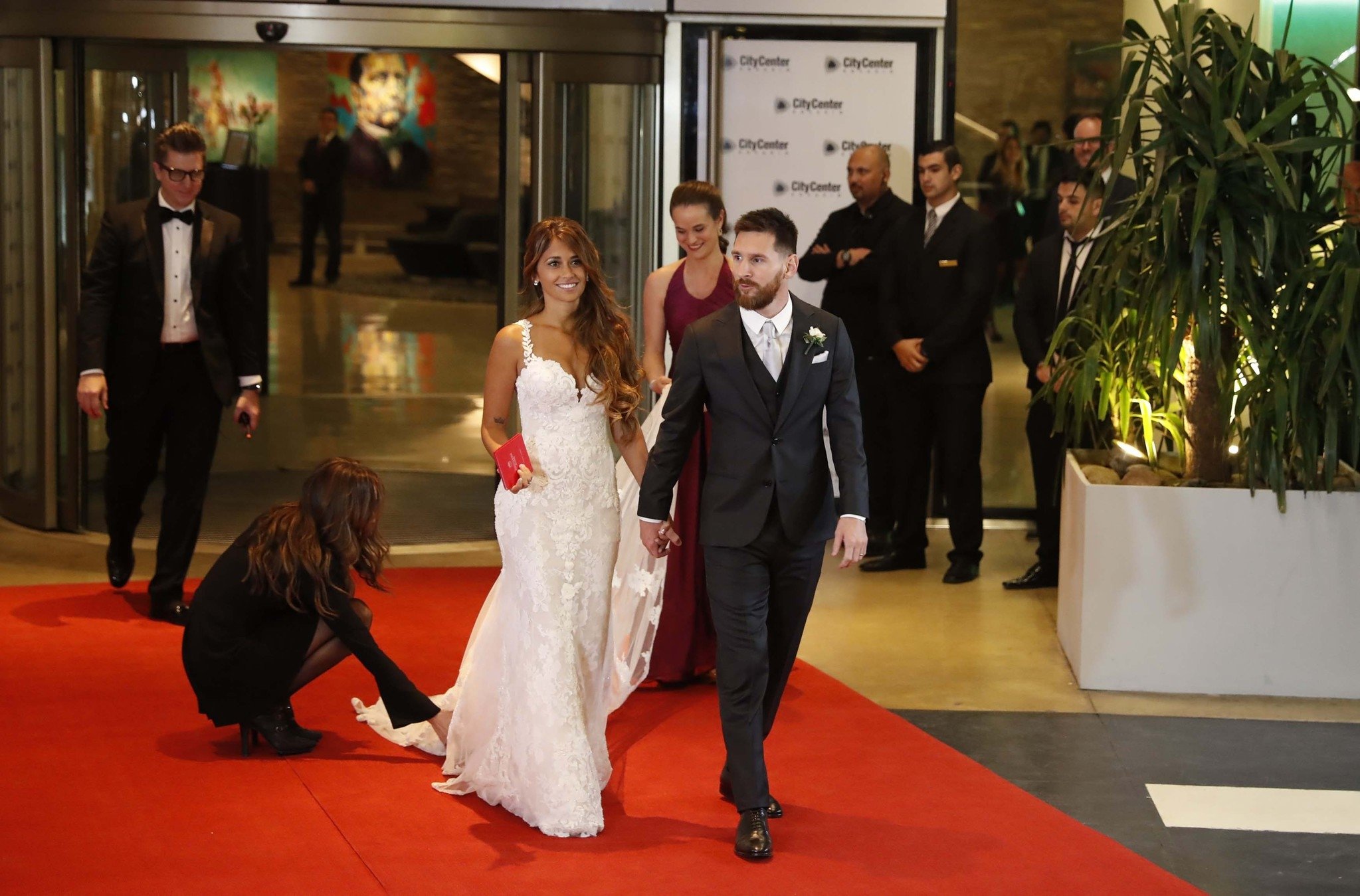 Messi’nin düğününden kareler!