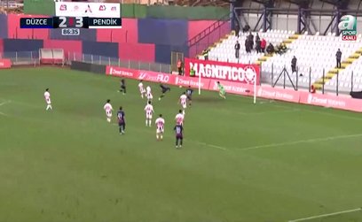 GOL | Düzcespor 3-3 A.G. Pendikspor