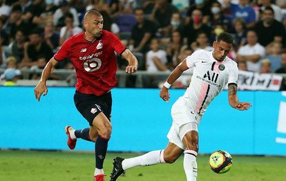 Son dakika spor haberleri: Burak Yılmaz Lille PSG maçının en iyisi seçildi