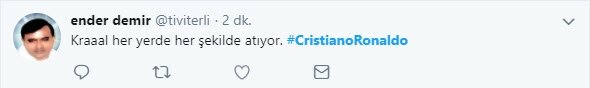 Ronaldo, sosyal medyayı salladı!