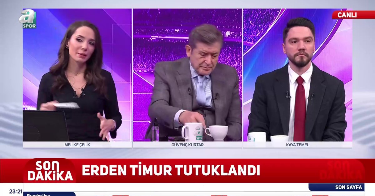 Erden Timur tutuklandı