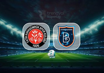 Fatih Karagümrük-Başakşehir maçı bilgileri!