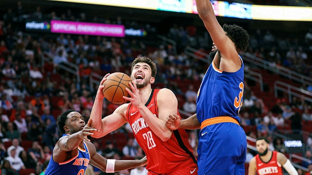 Alperen Şengün coştu, Houston Rockets New York Knicks'i devirdi!
