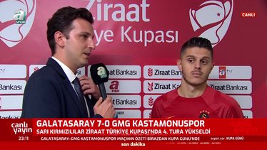 Milot Rashica Galatasaray - Kastamonuspor maçı sonrası konuştu!