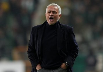 F.Bahçe 3 puan peşinde! İşte Mourinho'nun A. Demirspor maçı 11'i