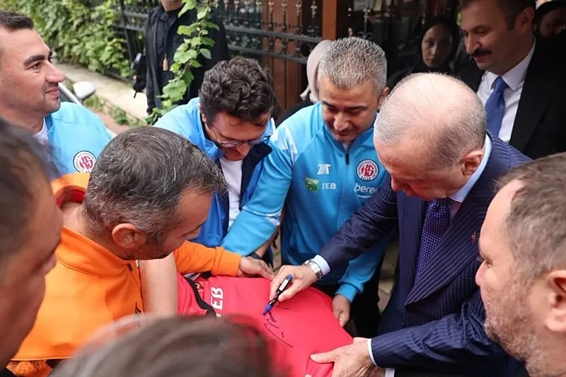 Başkan Erdoğan İstanbul Kastamonuspor yönetimini kabul etti - 2