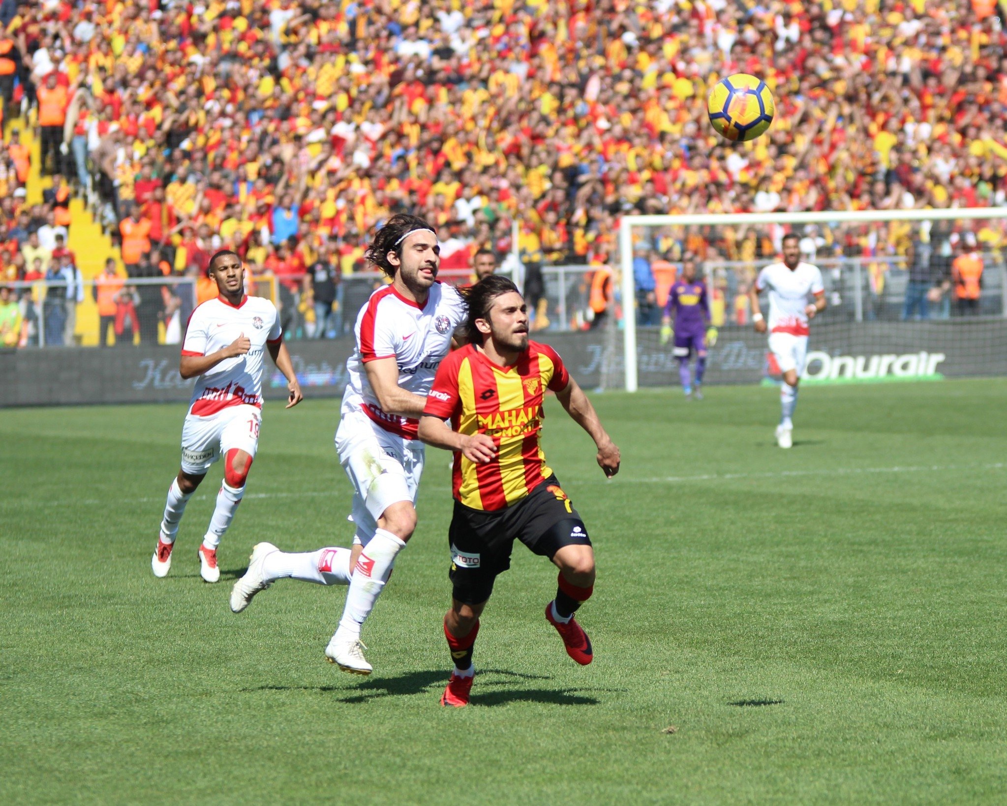 Göztepe - Antalyaspor maçından kareler!