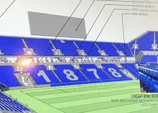 İşte Everton'ın yeni stadı