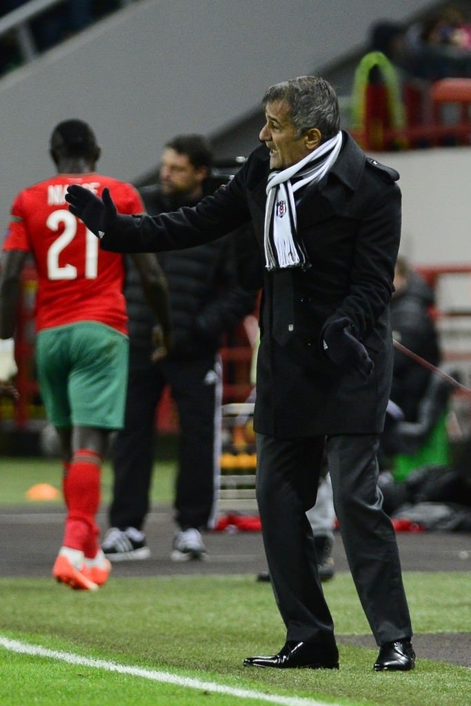 Lokomotiv Moskova - Beşiktaş maçından kareler