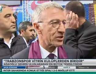 Ahmet Ağaoğlu: "Trabzonspor vitrin kulüplerden biridir"