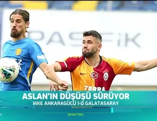 Galatasaray'ın düşüşü sürüyor