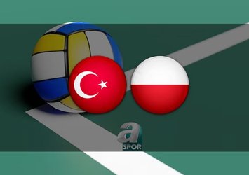 Türkiye - Polonya voleybol maçı izle!