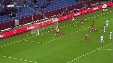 Trabzonspor 1-0 Boluspor (MAÇ ÖZETİ)