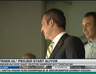 'Fener Ol' projesi start alıyor