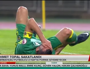 Mehmet Topal sakatlandı