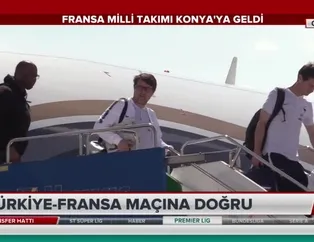 Fransa Milli Takımı Konya'ya geldi