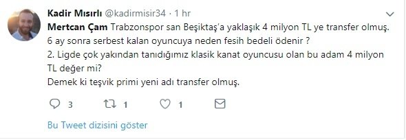Mertcan Çam transferinin yankıları sosyal medyada!