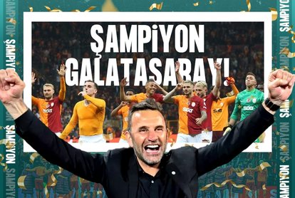 Süper Lig’de şampiyon G.Saray!