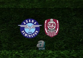 Adana Demirspor'un 11'i belli oldu