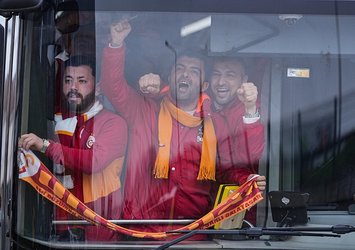 G.Saray taraftarı Kadıköy'de!