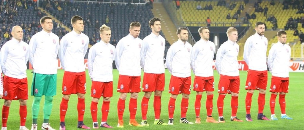 Fenerbahçe - Zorya Luhansk maçından kareler