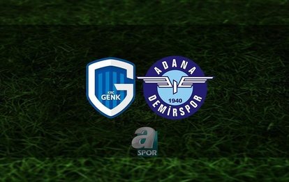 Genk Adana Demirspor maçı CANLI İZLE Genk - Adana Demirspor canlı anlatım